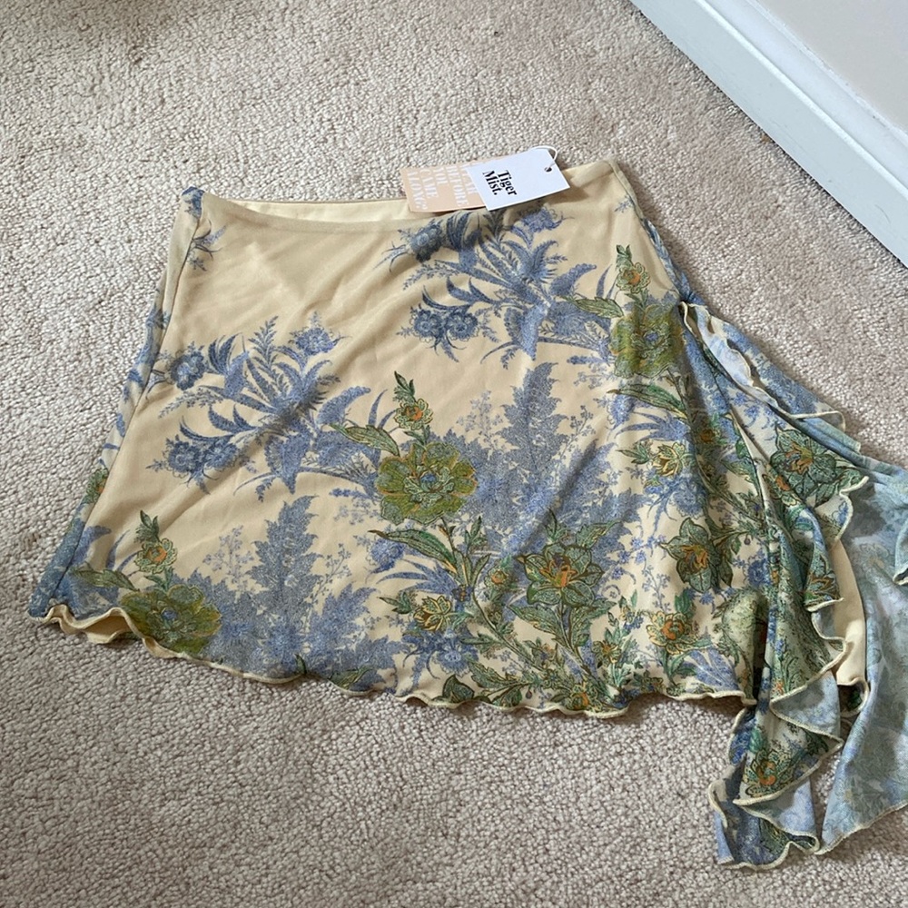 Tiger Mist Floral Mini Skirt